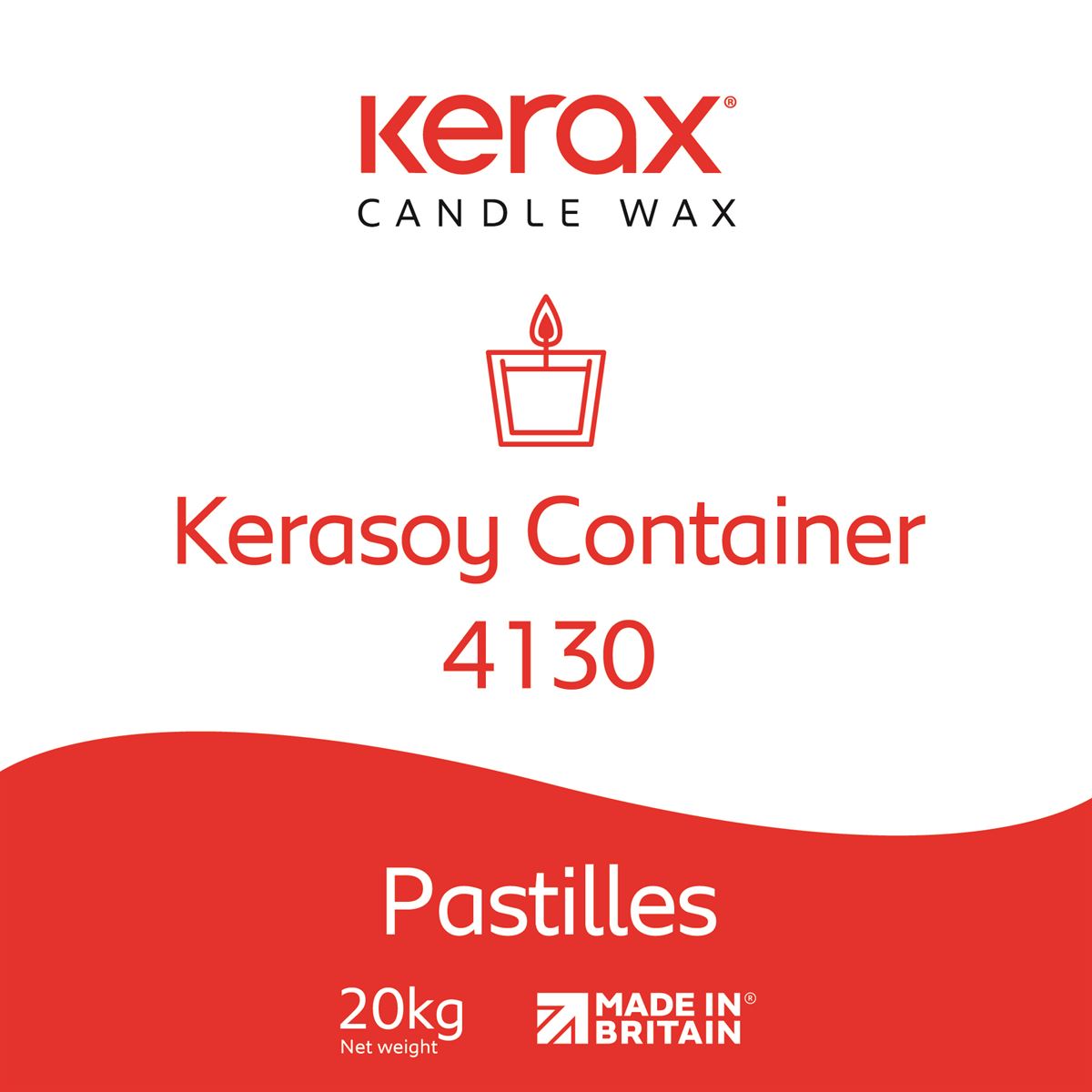 SOJOVÝ vosk na výrobu sviečok KeraSoy Container 4130 - 2500g