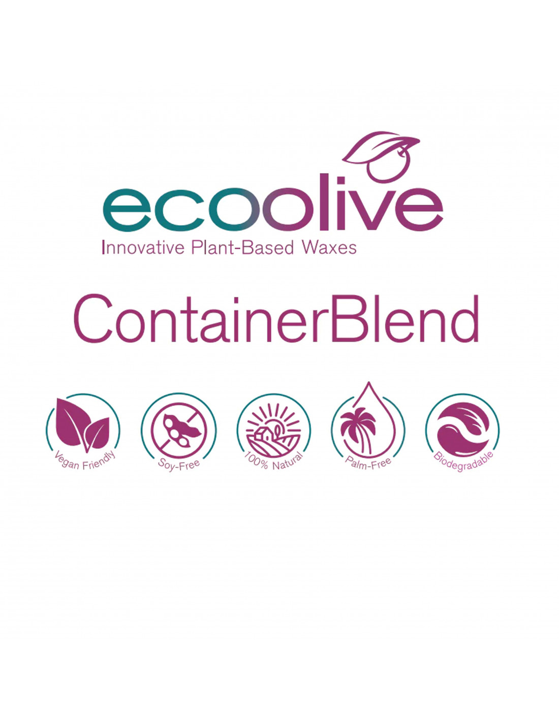 OLIVOVÝ vosk na výrobu sviečok Kerax EcoOlive Container Blend - 20kg