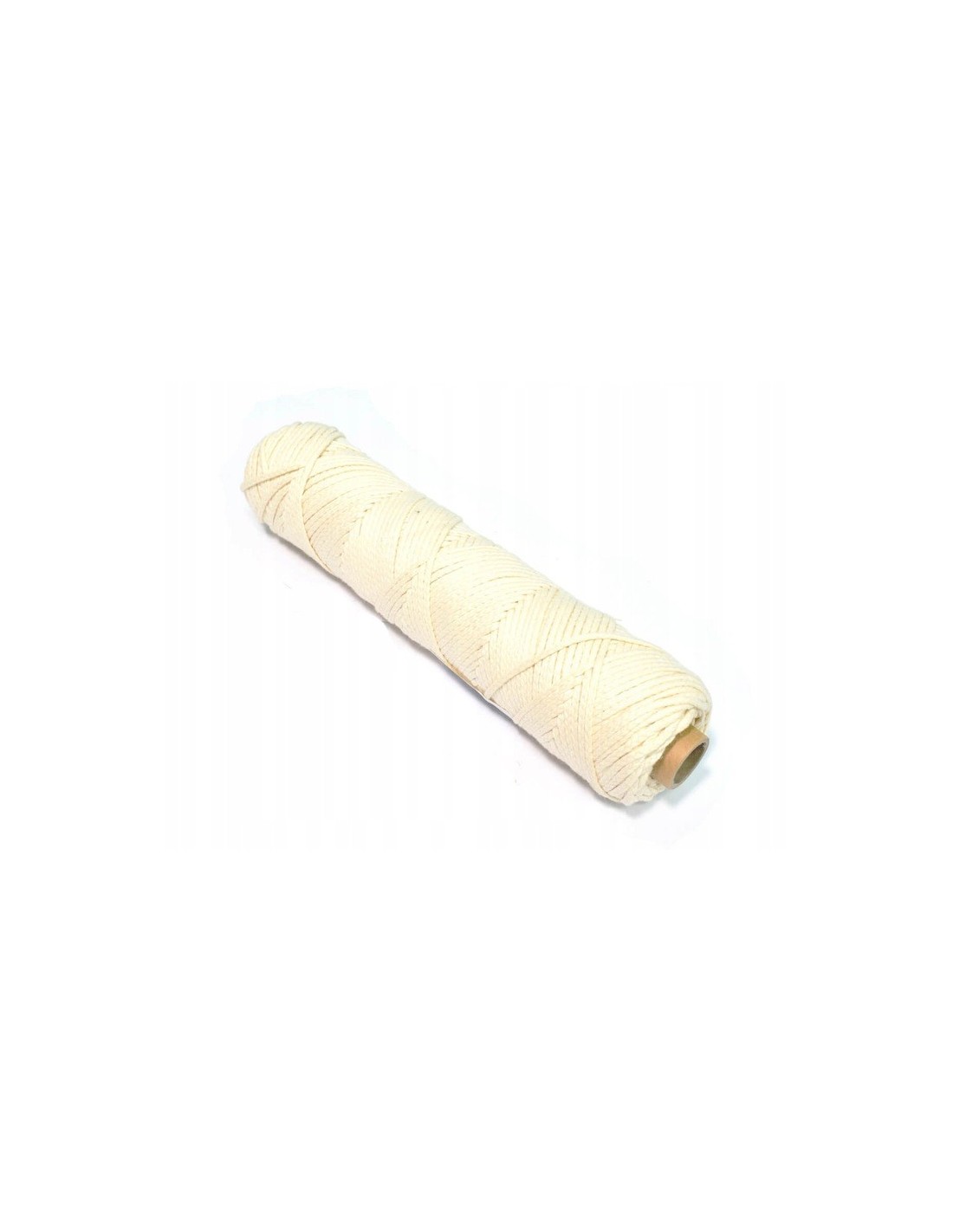 Knôt bavlnený bielený 35 vlákien - pre sviečku s priemerom 6-7cm