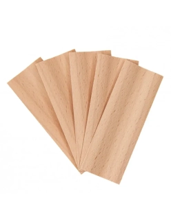 1x Drevený knôt vlnka 0,6mm - 40x80mm