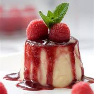 Panna Cotta & Raspberry - vonný olej na výrobu sviečok