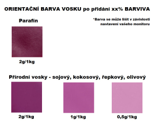 Rozpustné tukové farbivo na sviečky 10g VIOLETT